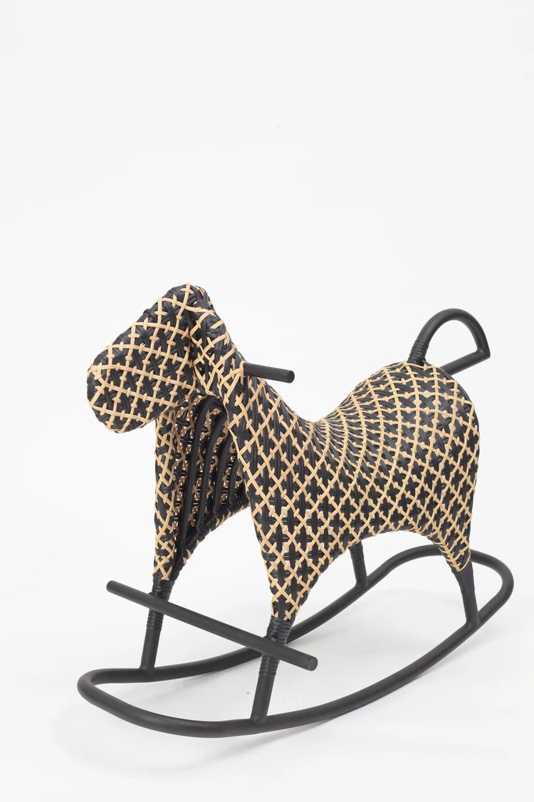 Lumping Rocking Rattan Horse - Unique design